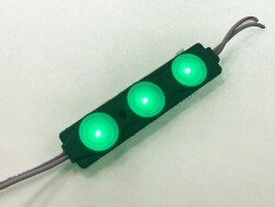 3 LED Lens Module - Green 12V 1.2W - 2