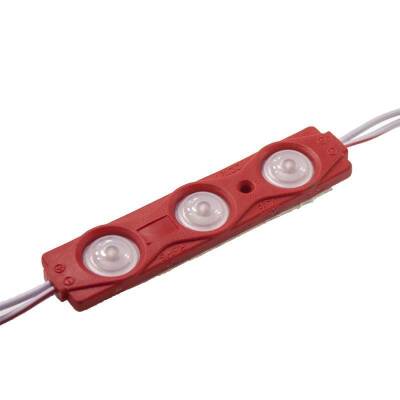 3 LED Lens Module - Red 12V 1.2W - 1