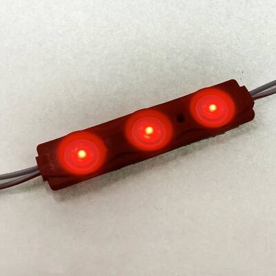 3 LED Lens Module - Red 12V 1.2W - 2