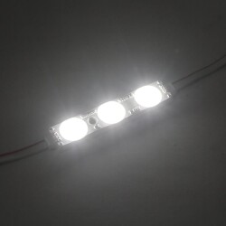 3 LED Lens Module - White 12V 0.75W - 2