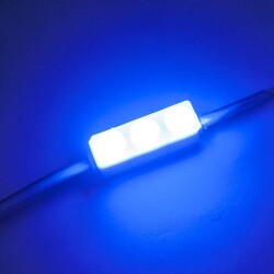 3 Lens Mini Module Led - Blue 12V 0.5W - 2