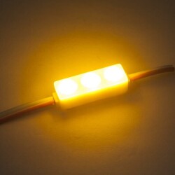 3 Lens Mini Module Led - Yellow 12V 0.5W - 2