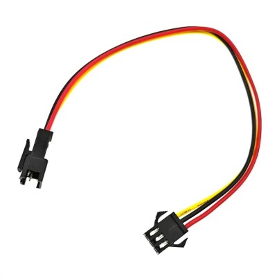 3-Pin SM 2.54mm Female - Male Extension Cable - 20cm - 1