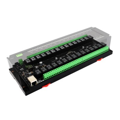 30 Channel Ethernet Relay Module - Modbus RTU/Modbus TCP Protocol- PoE Ethernet Port - 4