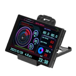 3.5 inch USB LCD Screen - CPU GPU RAM HDD Monitor - 2