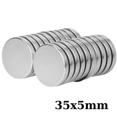 35x5mm Neodyum Güçlü Mıknatıs - Neodim Magnet - 1