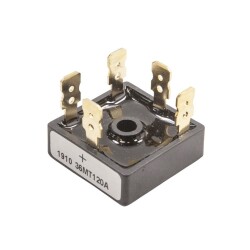 36MT120 36A 1200V Three Phase Bridge Diode 3 Phase - Gold Pin - 1