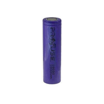 3.7V 1800mAh 18650 Li-ion Rechargeable Battery - Headless - 2