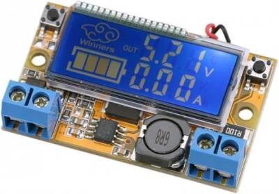 3A Adjustable Voltage Regulator with DC-DC LCD Display - 2