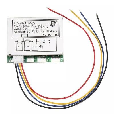 3S LiPo & Lion & 18650 100A Battery Protective Balance Circuit - 3