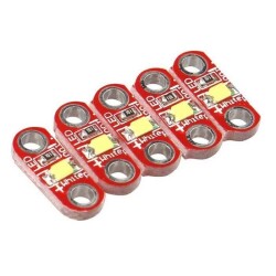 3V-5V 40mA LilyPad LED Modülü - 5 Adet 