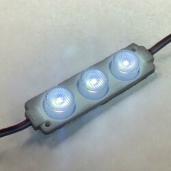 3W Lens Module 3 LEDs - White 12V - 2