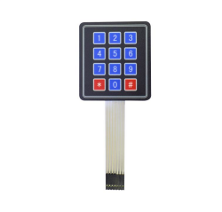 3X4 Membrane Keypad 