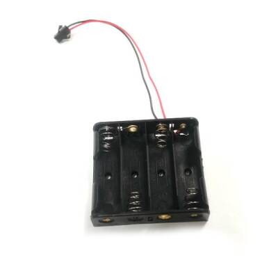 4 AA Battery Holders with JST-SM Connector Output - 1