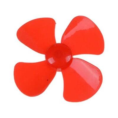 4 Blade Plastic Propeller Ø56mm - Red - 1