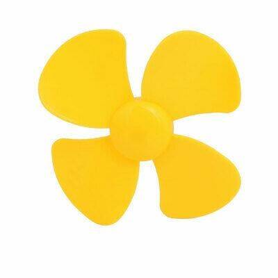 4 Blade Plastic Propeller Ø56mm - Yellow - 1