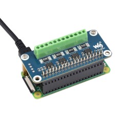 4 Channel Current/Voltage/Power Monitor Raspberry Pi HAT - 4