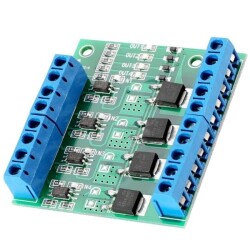 4 Channel PWM Mosfet Module - PLC Driver Module 