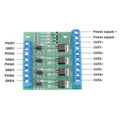 4 Channel PWM Mosfet Module - PLC Driver Module - 2