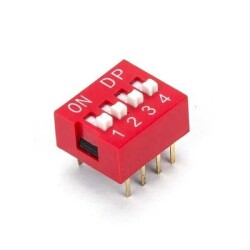 4-Pin Dip Switch 