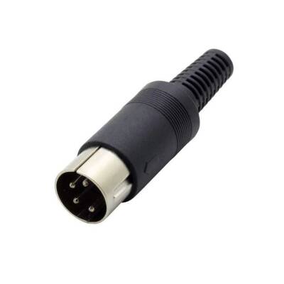 4 Pin Male DIN Connector - 1