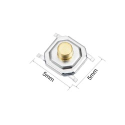 4 Pinli 5x5x2mm Buton - 2