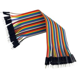 40pin 30cm Male-Male Jumper Cable 