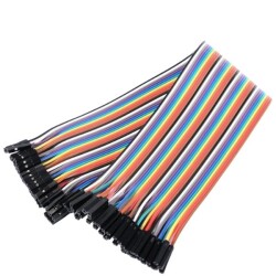 40pin 40cm Female-Female Jumper Cable 