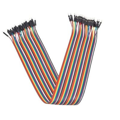 40pin 40cm Male-Male Jumper Cable - 1