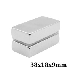 38x18x9mm Neodymium Strong Magnet 