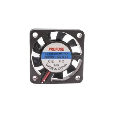 40x40x10mm 24V 0.10A Fan 2 Kablolu - 1