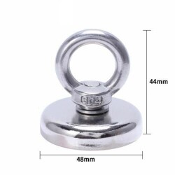 48mm Fishing Magnet - Neodymium Pot Magnet 