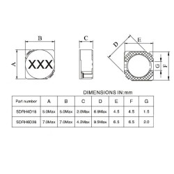 4D18 10UH SMD Bobin - 2