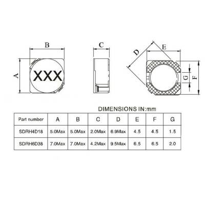 4D18 6.8UH SMD Bobin - 2