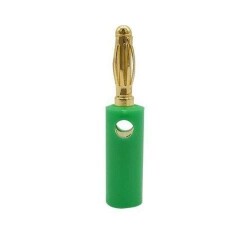 4mm Green Male Banana Connector 