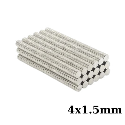 4x1.5mm Neodyum Güçlü Mıknatıs - Neodim Magnet - 1