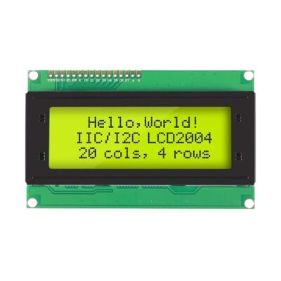 4X20 LCD Ekran Yeşil - 1