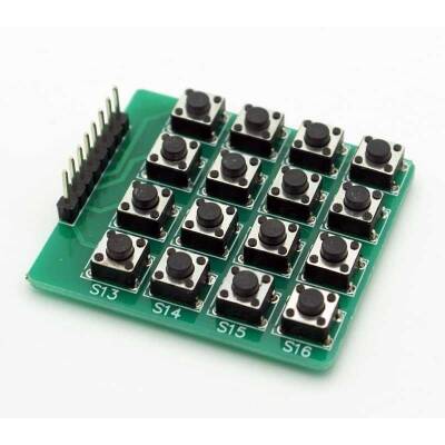 4x4 Push Button Keypad - 1