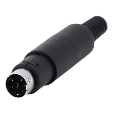 5 Pin Male Mini DIN Connector - 1