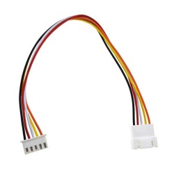 5-Pin XH 2.54mm Female - Male Extension Cable - 20cm 