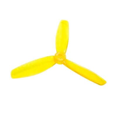 5045 3 Leaf Drone Propeller CCW - Transparent Yellow - 1