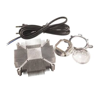 50W Cob Led Aluminum Heatsink + 120 Degree Lens + Cable Set - 1