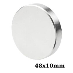 48x10mm Neodyum Güçlü Mıknatıs - Neodim Magnet 