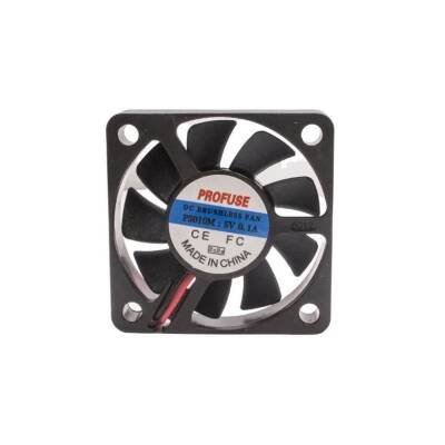 50x50x10mm 5V 0.10A Fan 2 Kablolu - 1