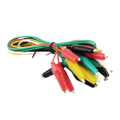 55cm Large Crocodile Cable Set of 10 - 1