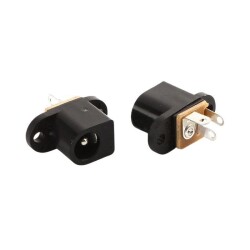 5.5x2.5mm DC Jack Chassis - Jack Input 