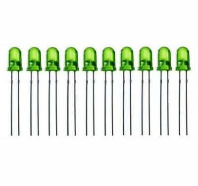 5mm 2V Green Led Package - 10 Pcs - 1