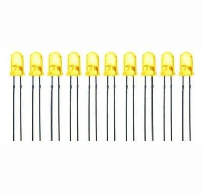 5mm Yellow Led Package - 10 Pieces - 1