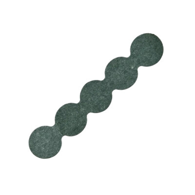 5S 18650 Battery Insulation Seal Green Holeless - 13 Pieces - 1