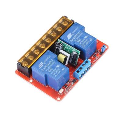 5V 30A 2 Channel High-Low Level Relay Card - 1